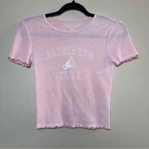 American Eagle Outfitters Pink Knit Top